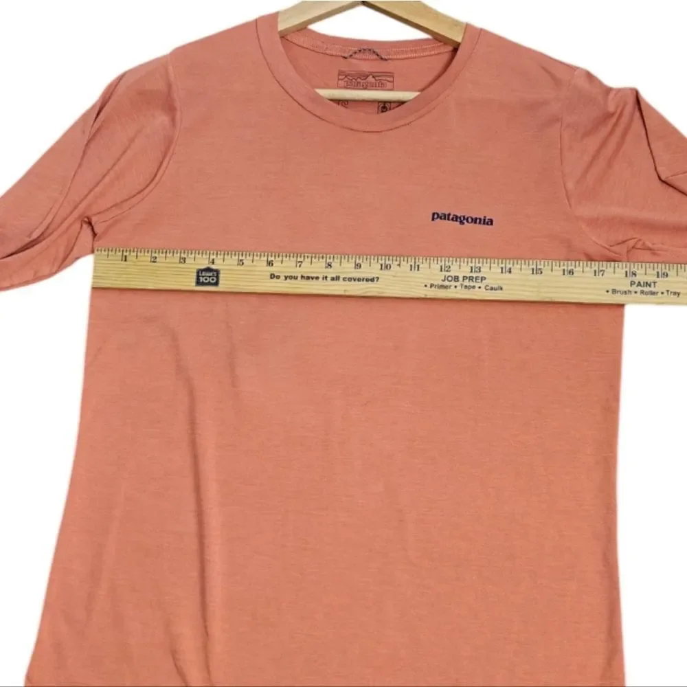 Patagonia Women's Peach Long Sleeve Top Size S - Picture 6 of 10